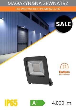 Reflektor LED Radium FLOODLIGHT IP65 LED 50W/4000K