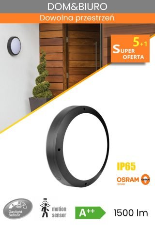 Lampa ścienna LED o mocy 18 W/4000K