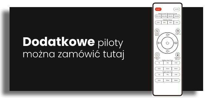 Dodatkowe piloty można zamówić tutaj